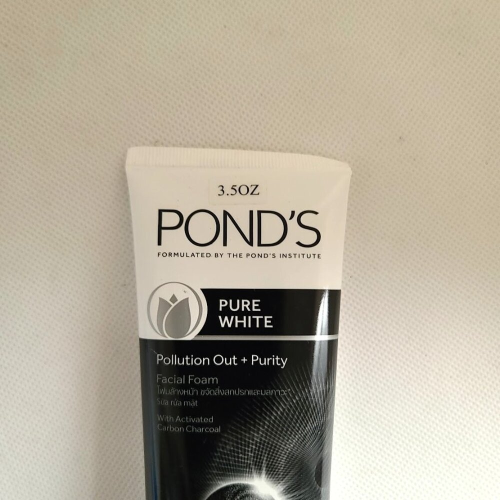 Ponds Pure White Anti Pollution Foam Face Wash 3.5 oz/100 g (pack of 2) NEW - Picture 3 of 7